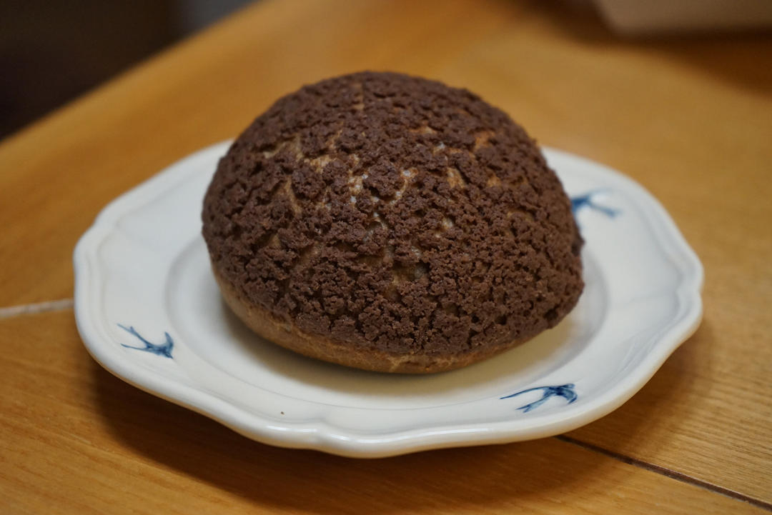 巧克力酥皮泡芙