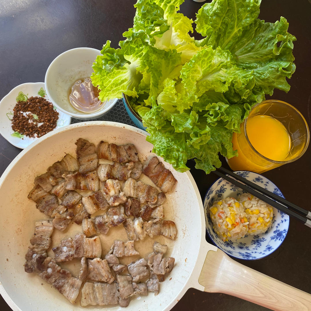 秘制煎烧五花肉