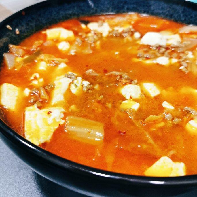 韩式豆腐锅 Korean Tofu Hotpot