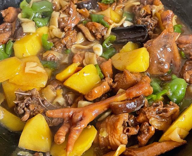 新疆大盘鸡(家常简单易上手) 新疆大盘鸡(家常简单易上手)