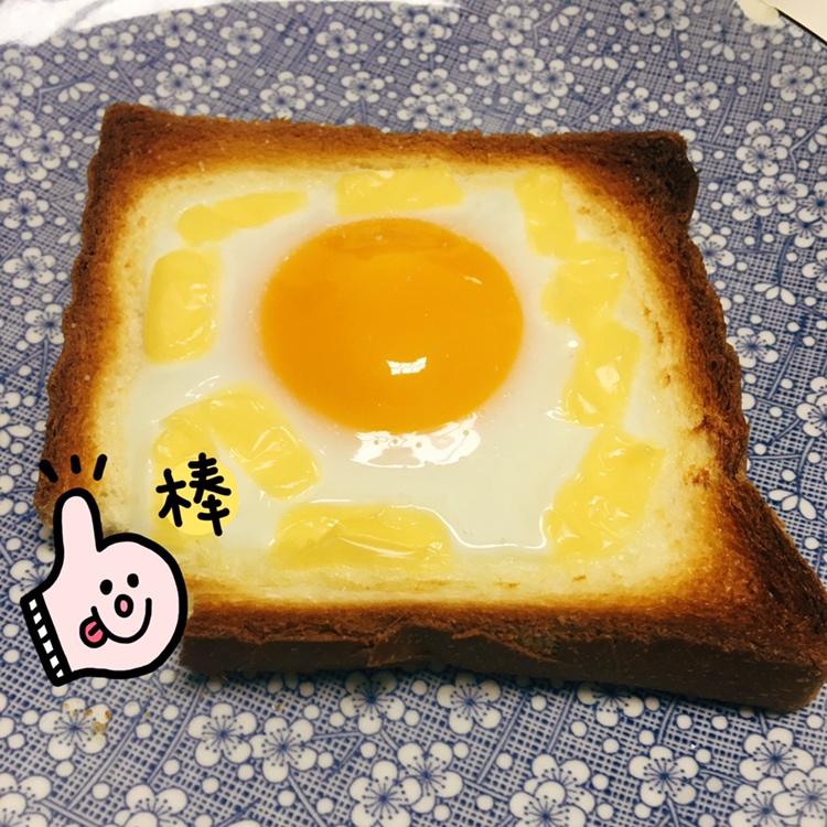 鸡蛋芝士烤吐司