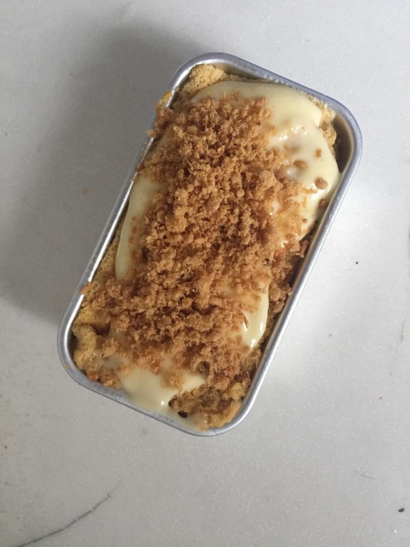 生酮香葱肉松卷