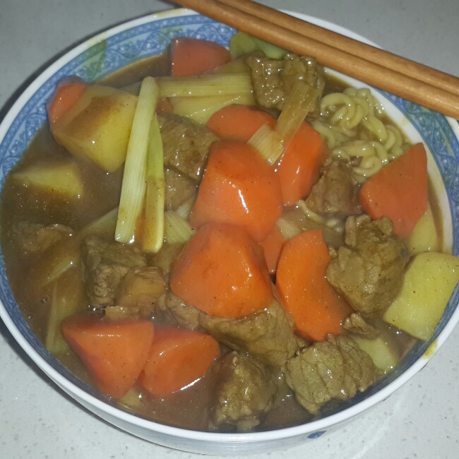 咖喱土豆牛肉