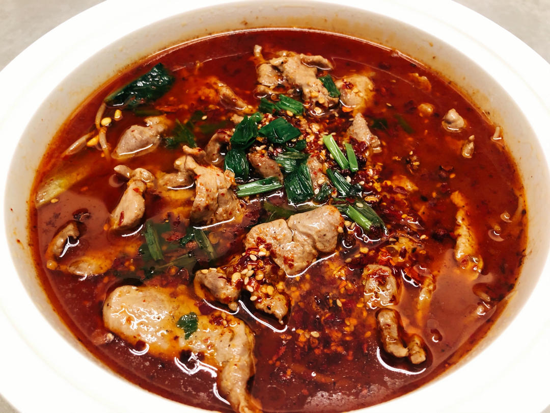 水煮肉片（肯定不翻车）