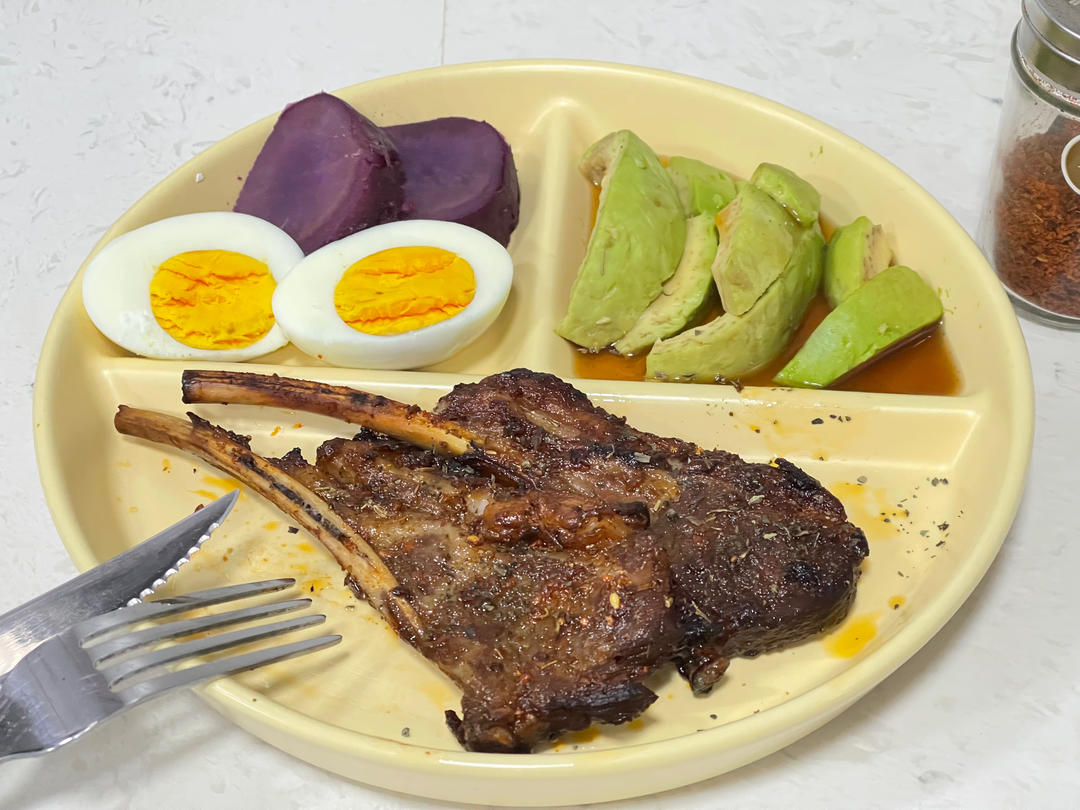 超好吃的烤羊排烤箱版