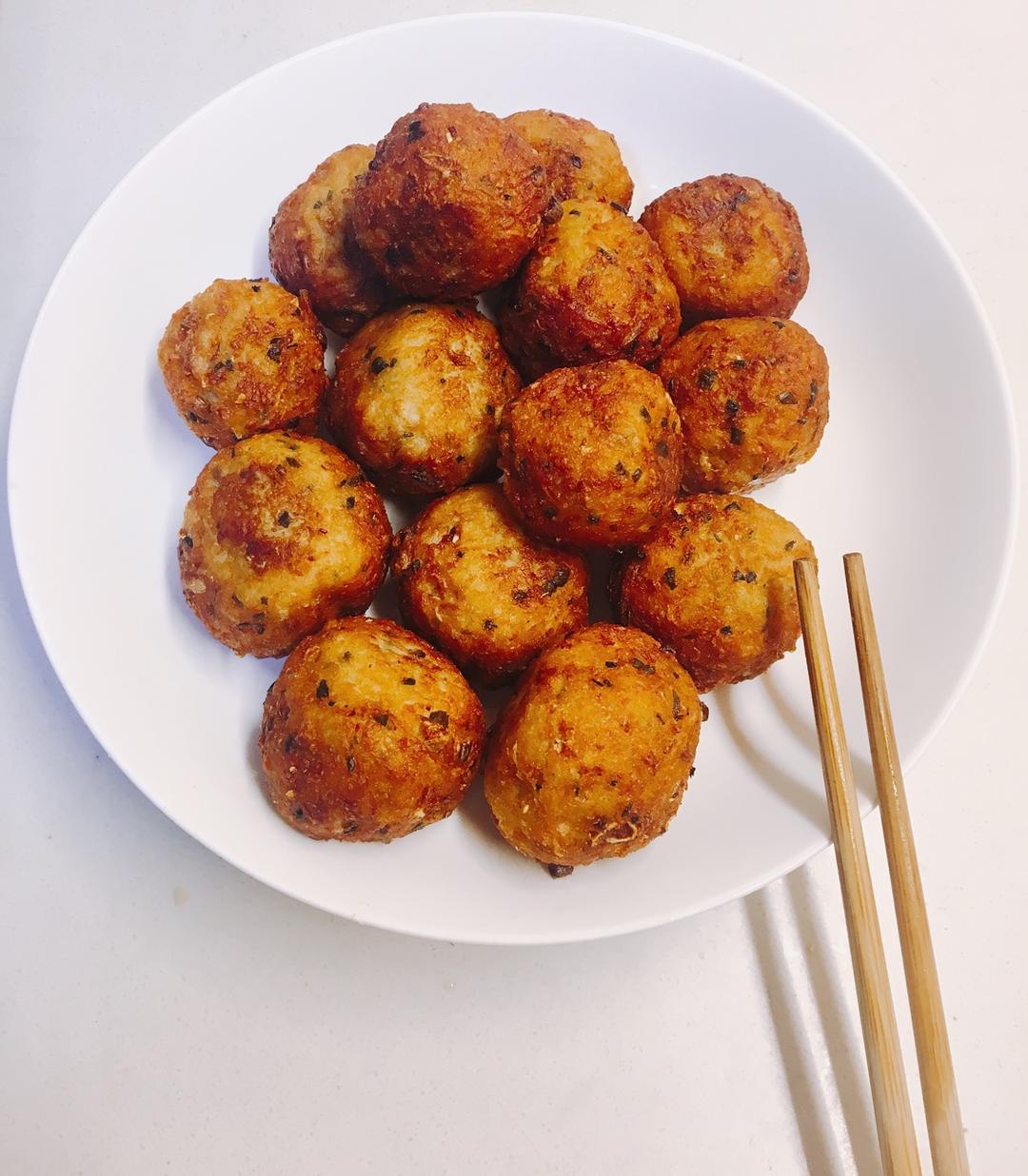 外公的炸藕圆（炸藕丸子）