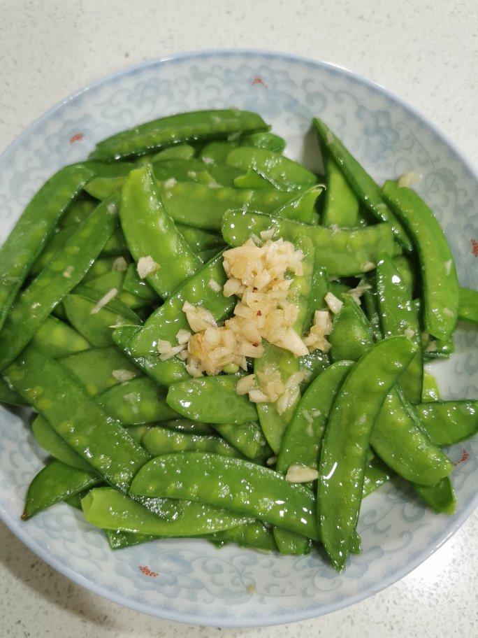 蒜蓉清炒荷兰豆，简单好做又好吃