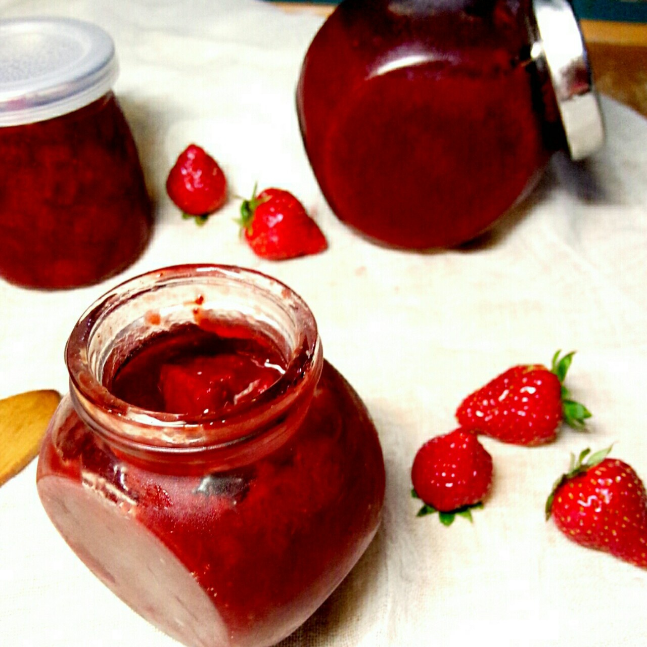熊熊吃天下做的法式香草草莓酱