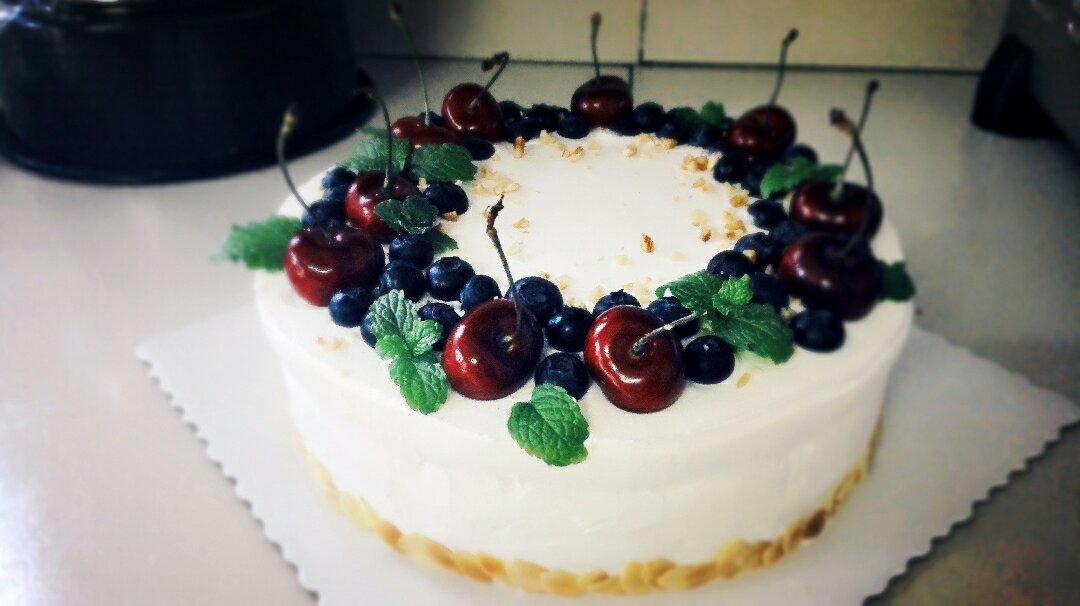 森林系生日蛋糕(无裱花)的做法