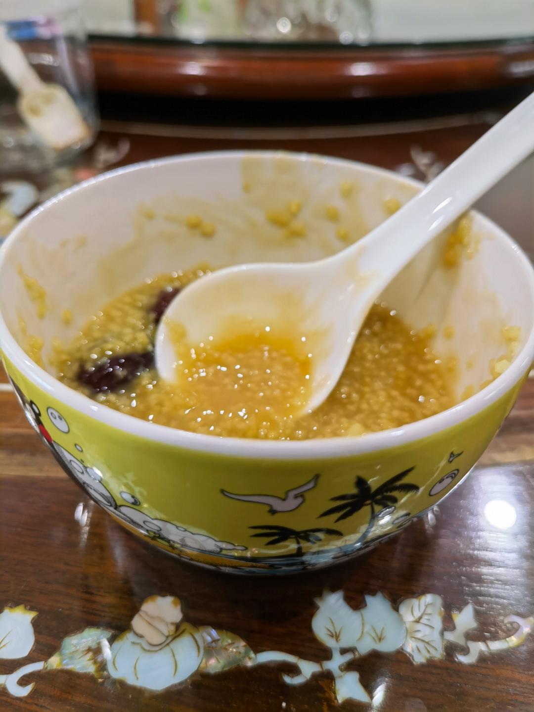 用电饭锅做小米粥