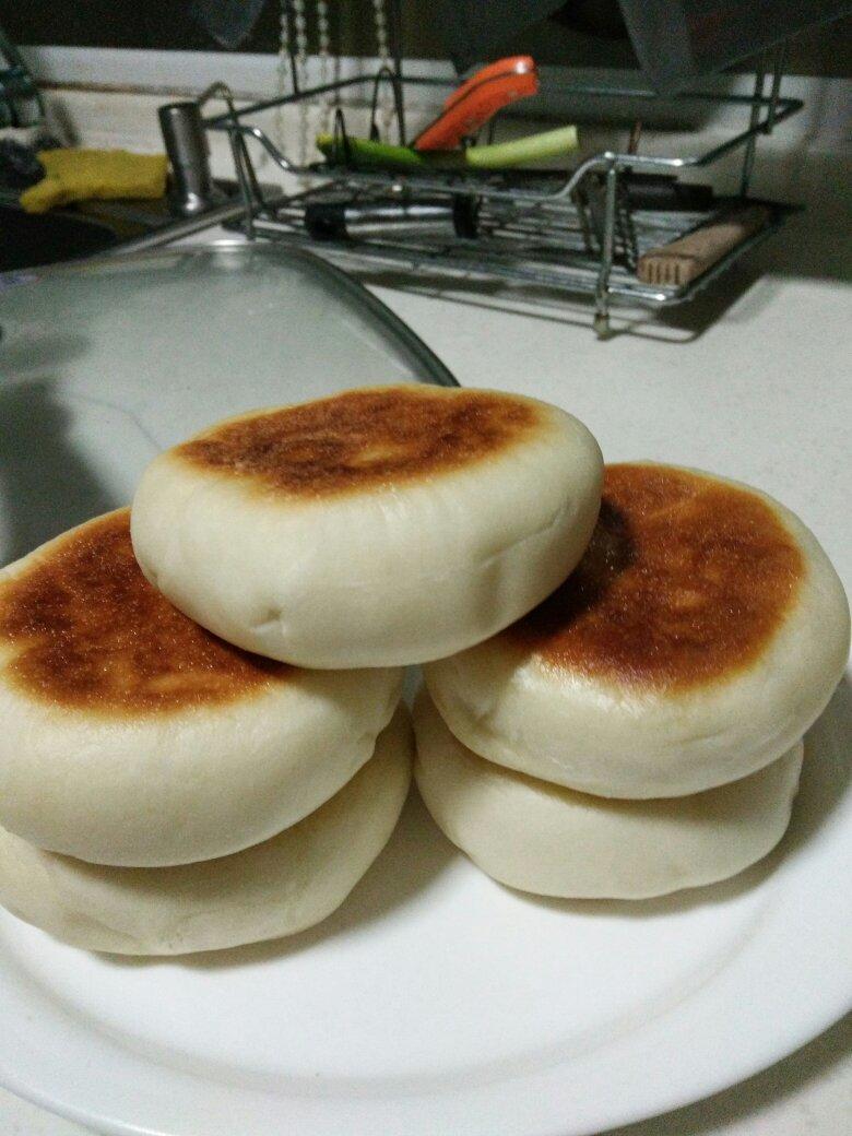 豆沙发面饼