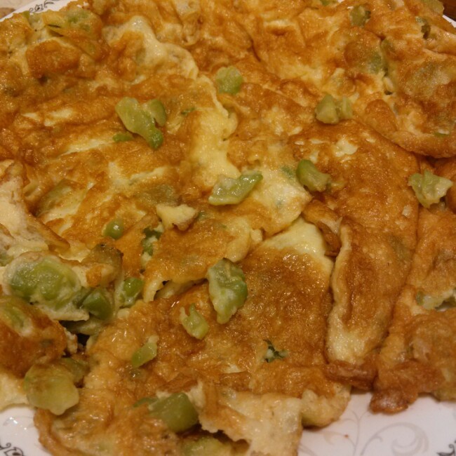 苦瓜鸡蛋饼