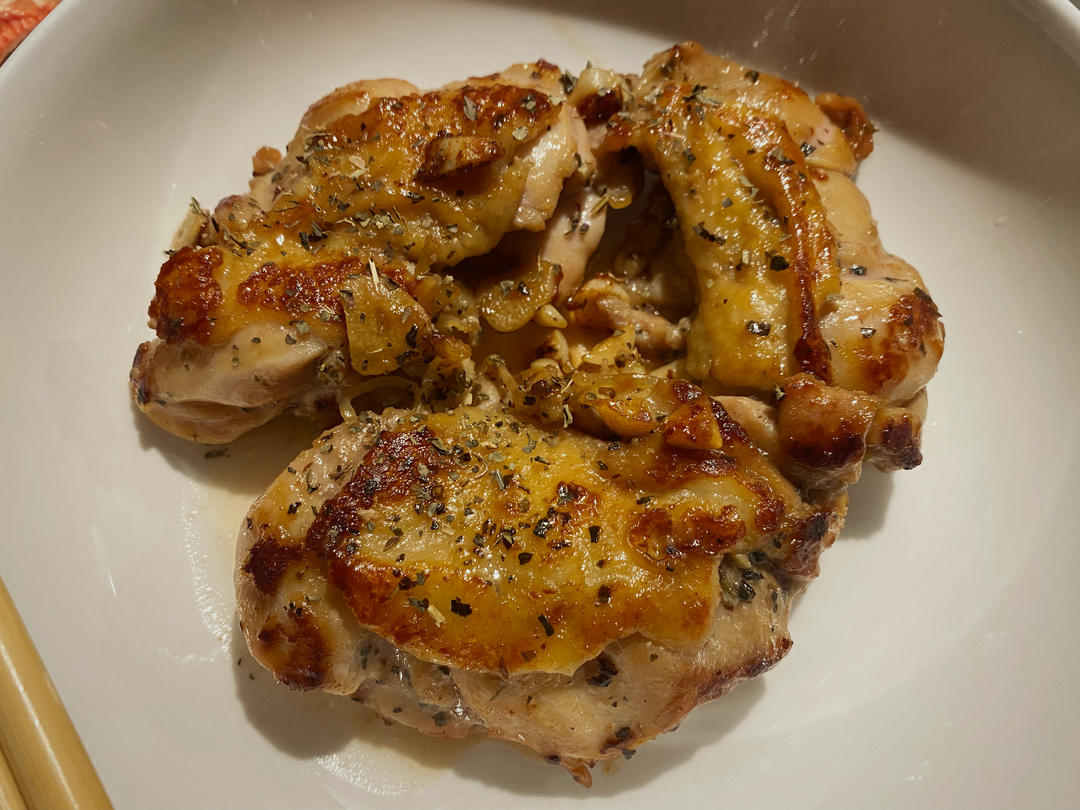 不加一滴水❗️皮脆肉嫩鸡腿肉