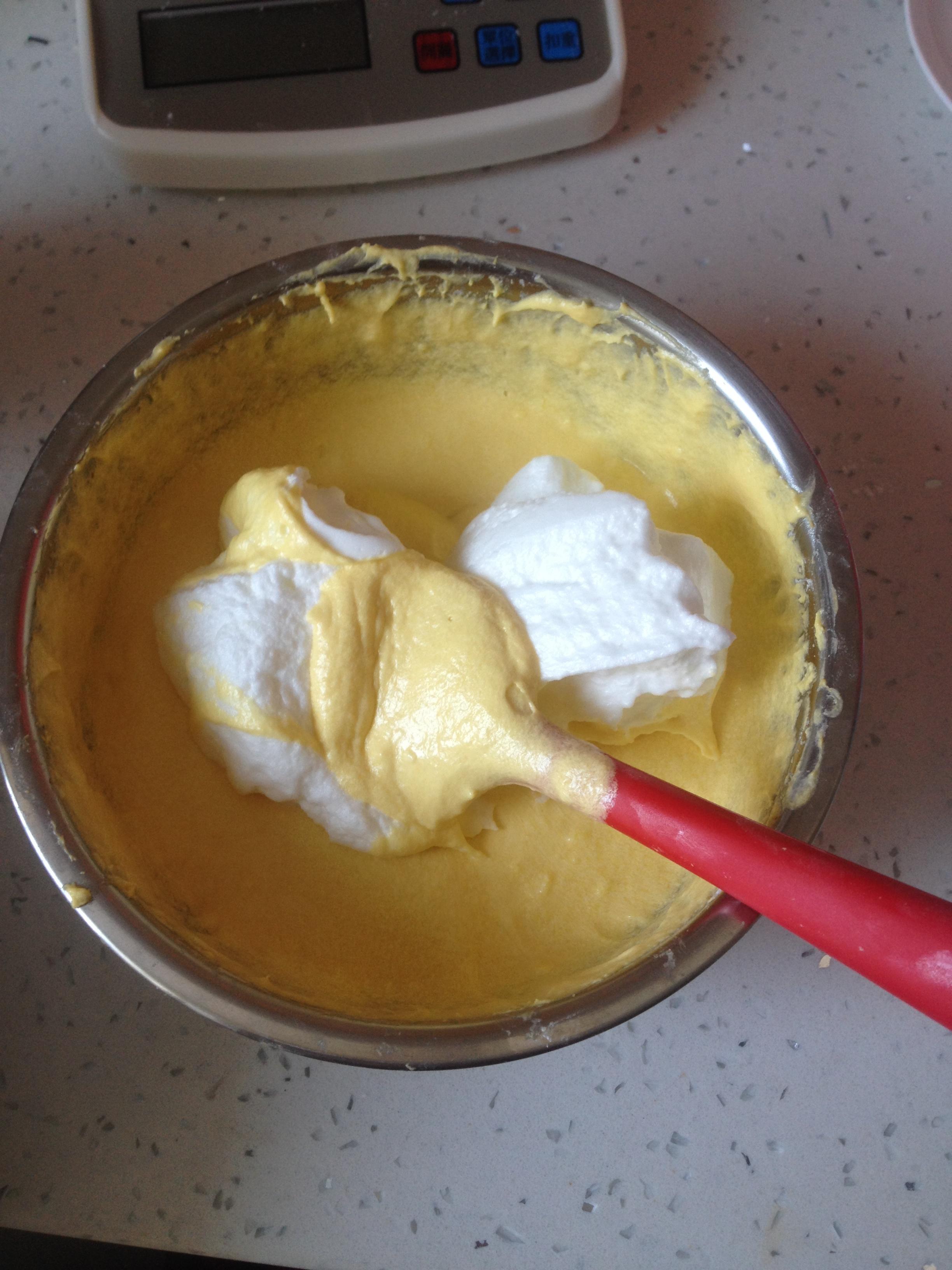 重油轻乳酪磅蛋糕（不用泡打粉）的做法 步骤9