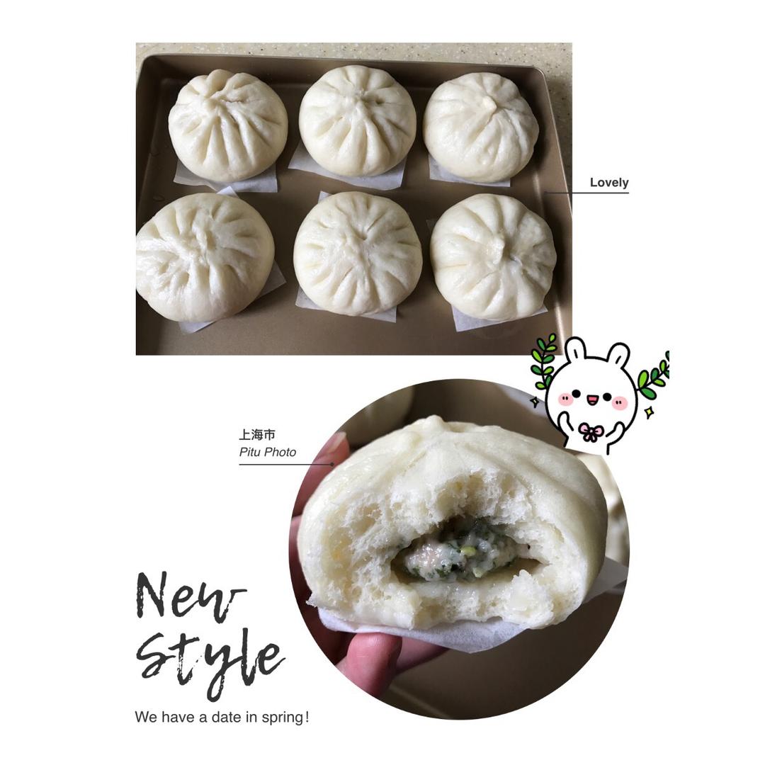 家庭手工肉馅大包子