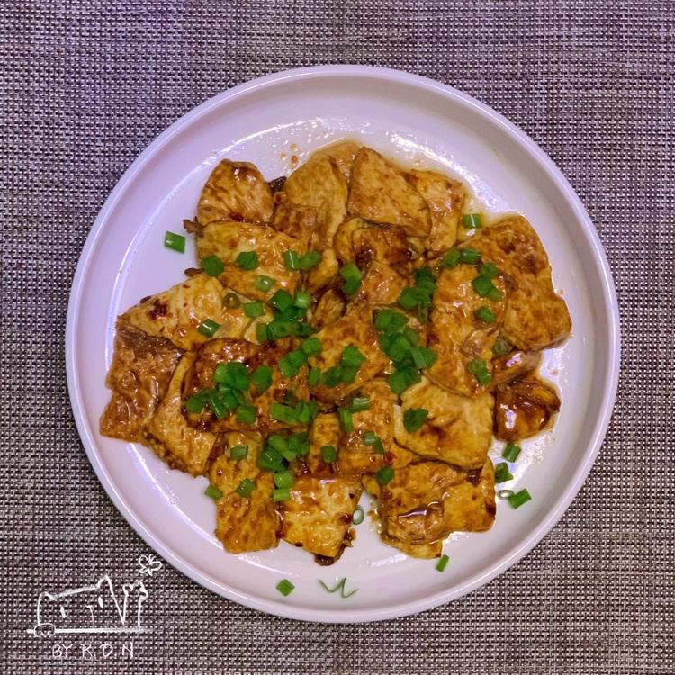 蚝油嫩豆腐