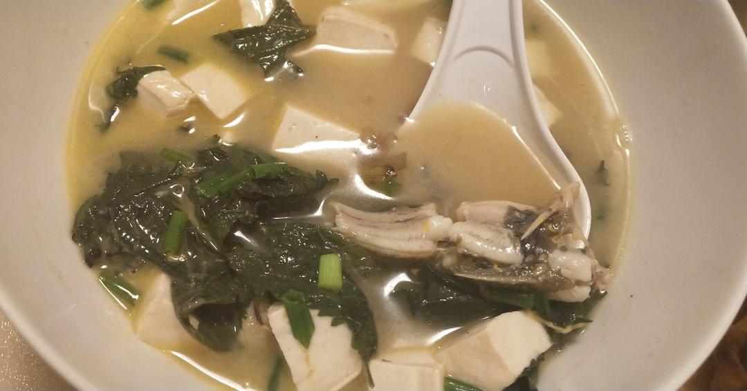 黄骨鱼豆腐汤