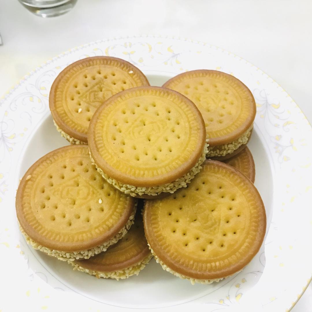 饼干南瓜饼