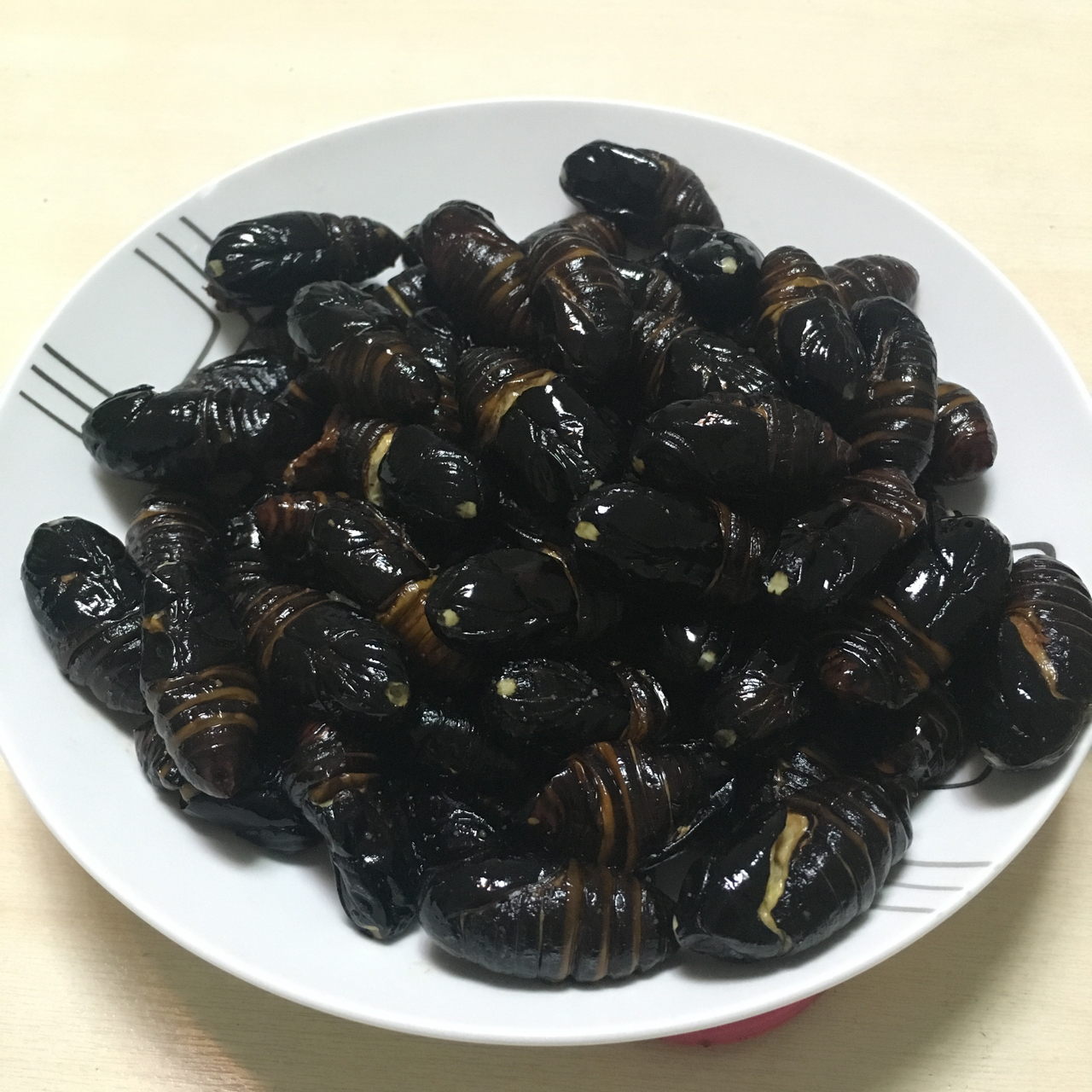 干煸茧蛹
