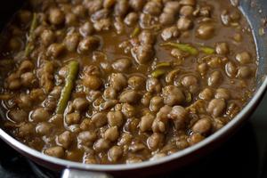 punjabi chole masala | Chana masala recipe 印度鹰嘴豆咖喱的做法 步骤23