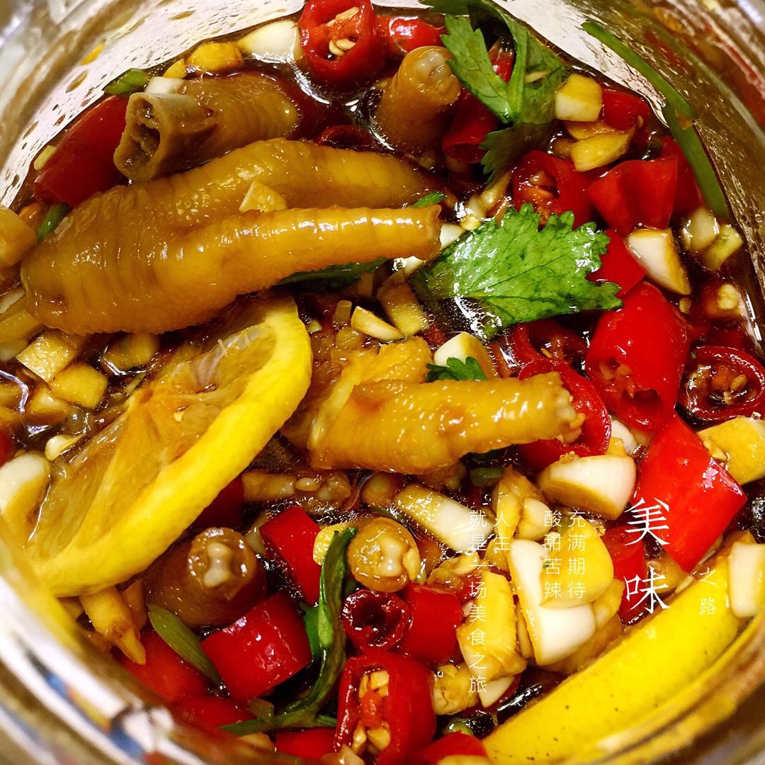 超好吃的🍋酸辣凤爪