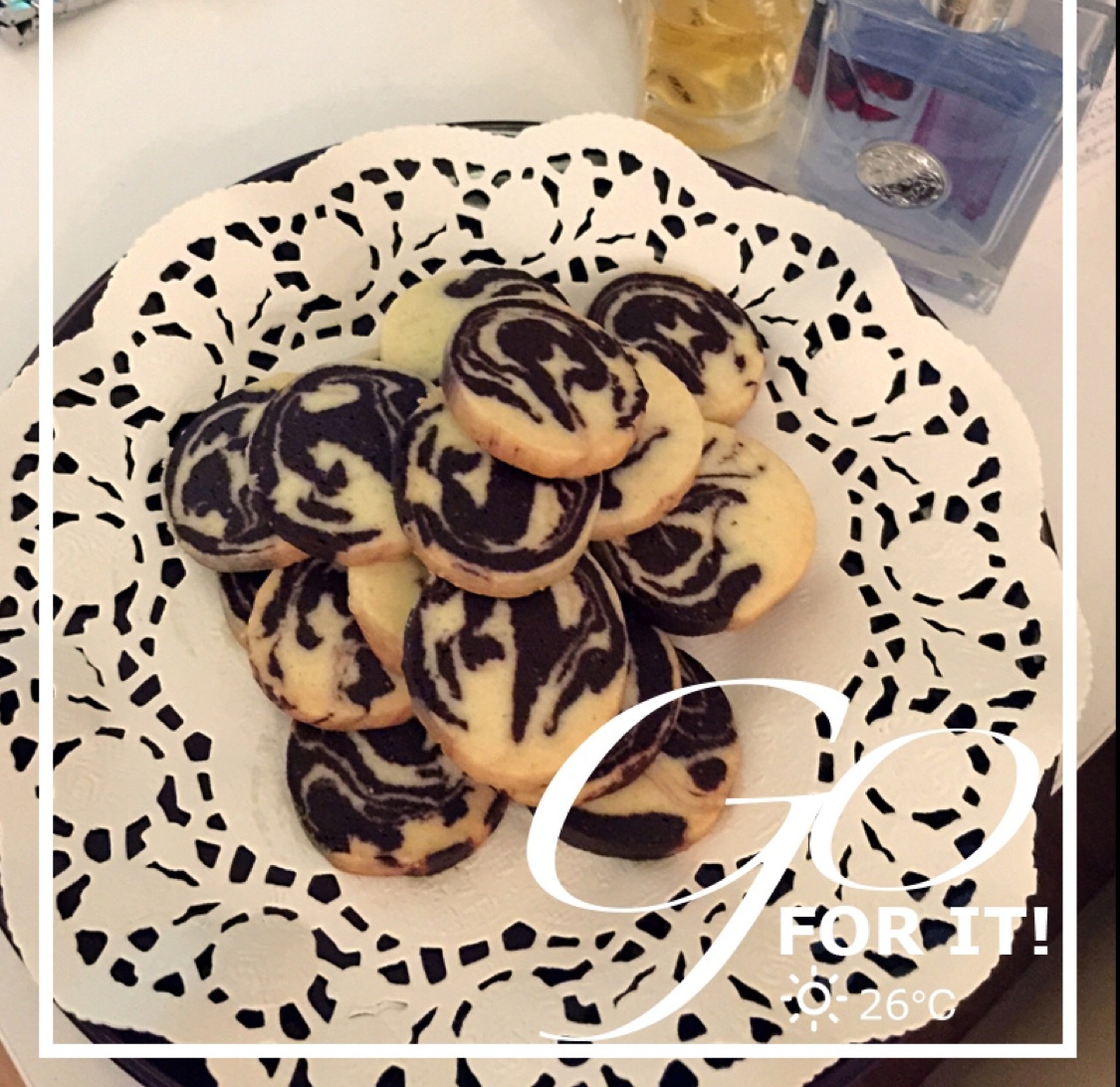 哥手把手教你做大理石曲奇