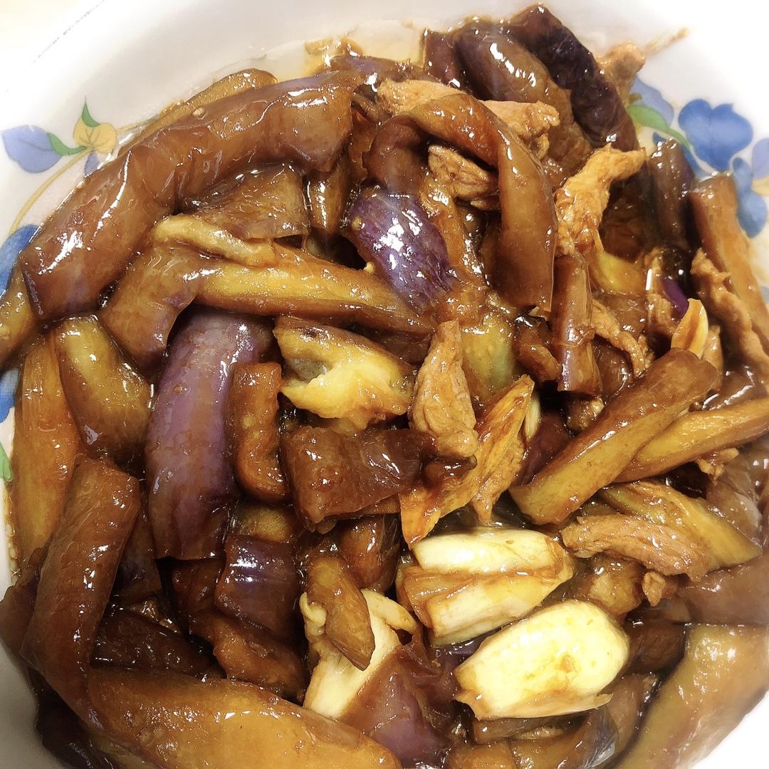 老丁的私房菜-油焖茄子