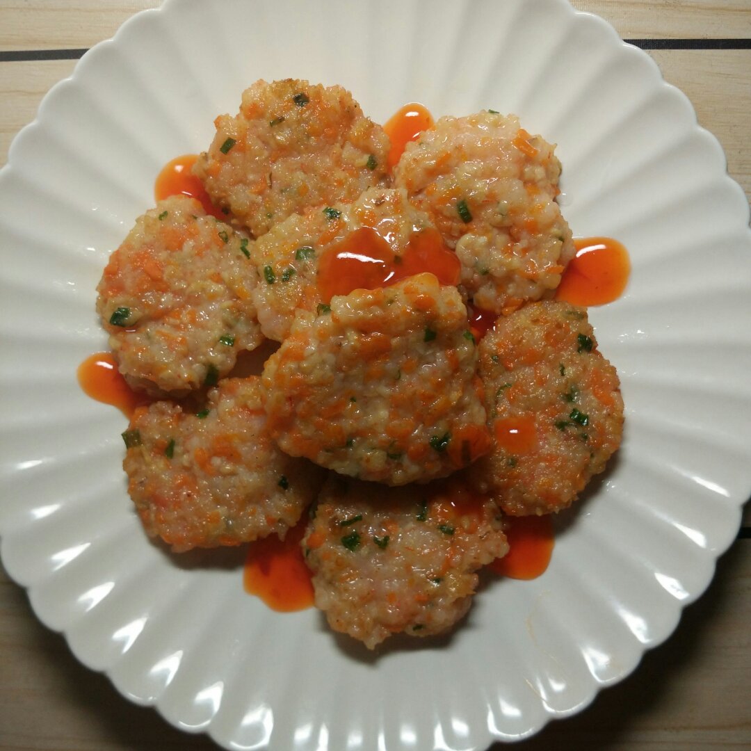 香煎虾饼