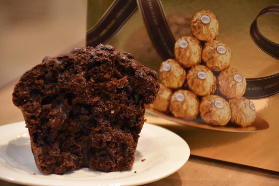 在家做巧克力蘑菇头麦芬蛋糕🍫