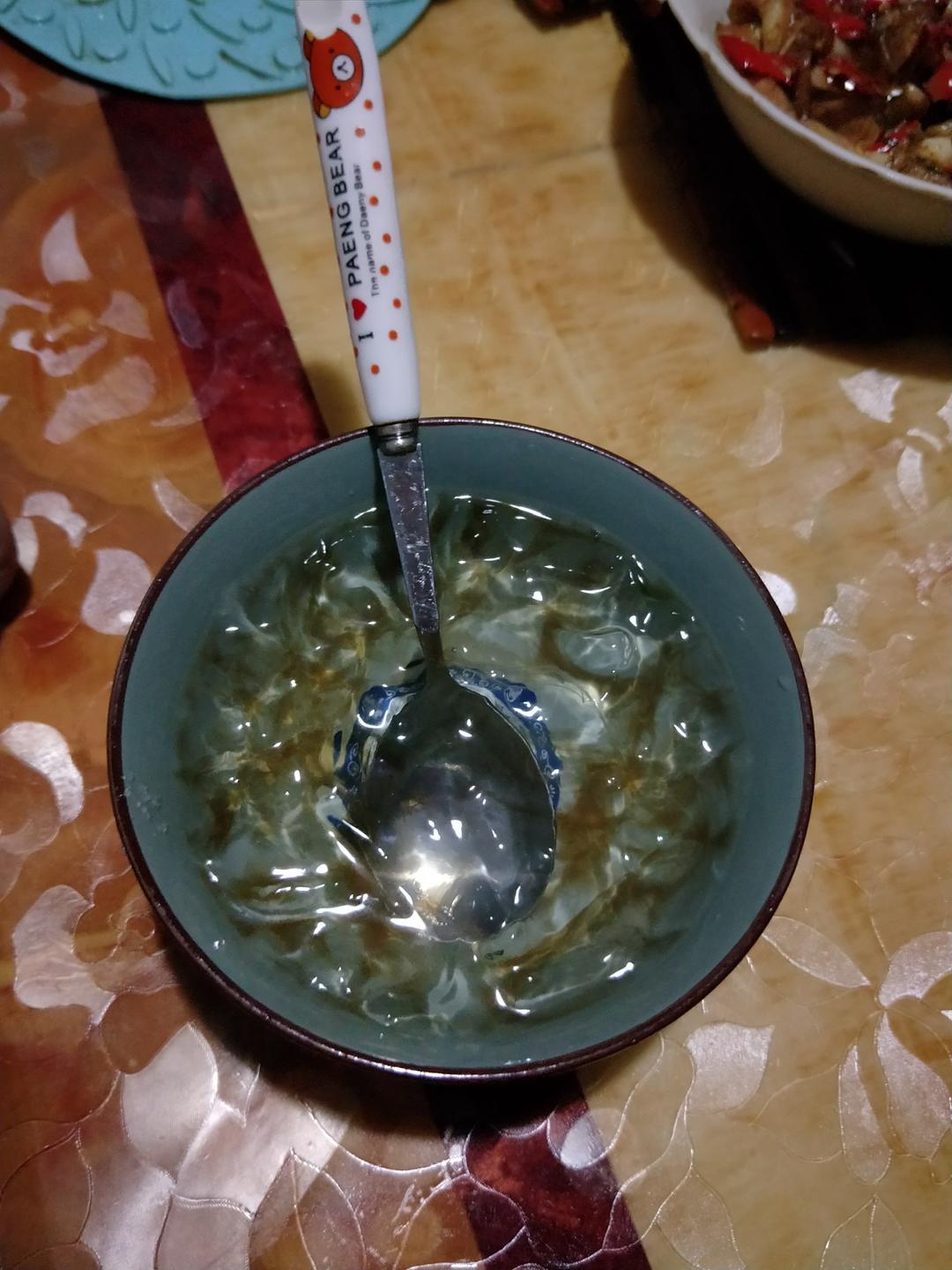 夏日の白凉粉【水】