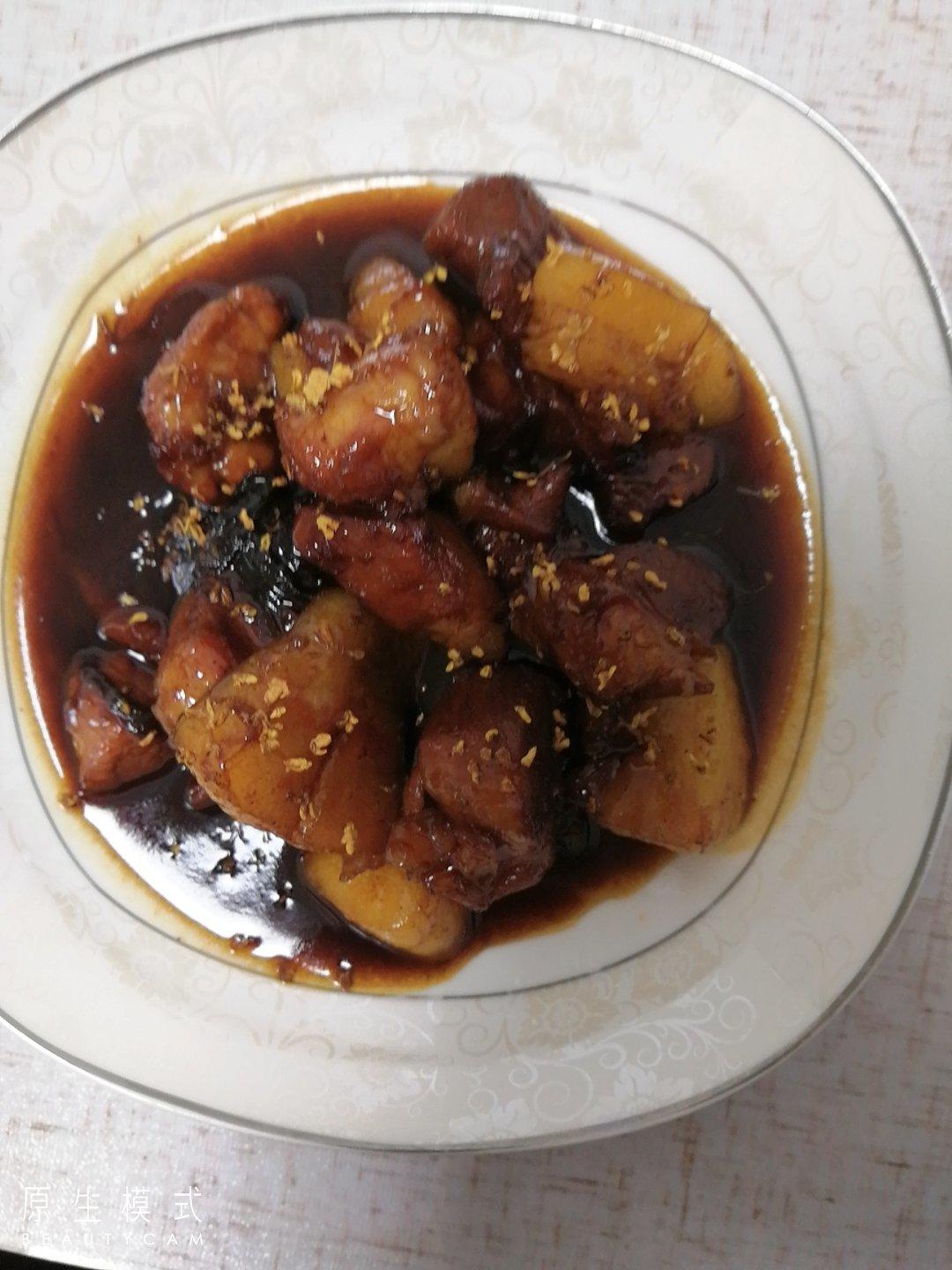 桂花红烧肉