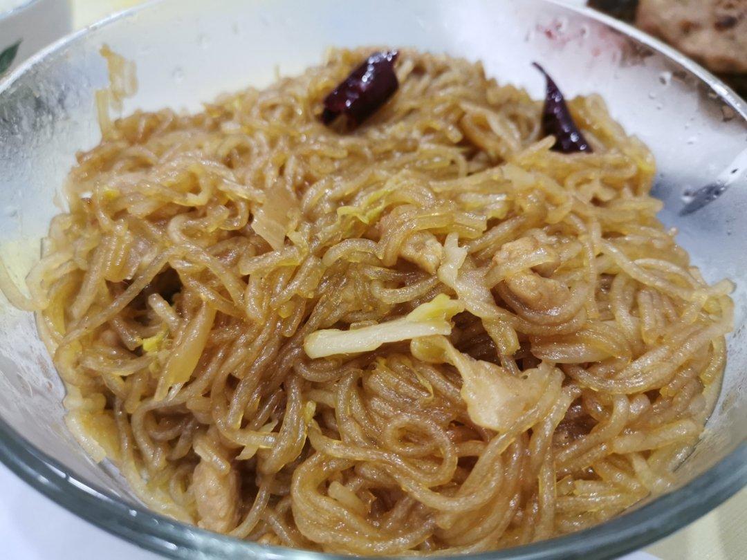 酸菜炒粉条
