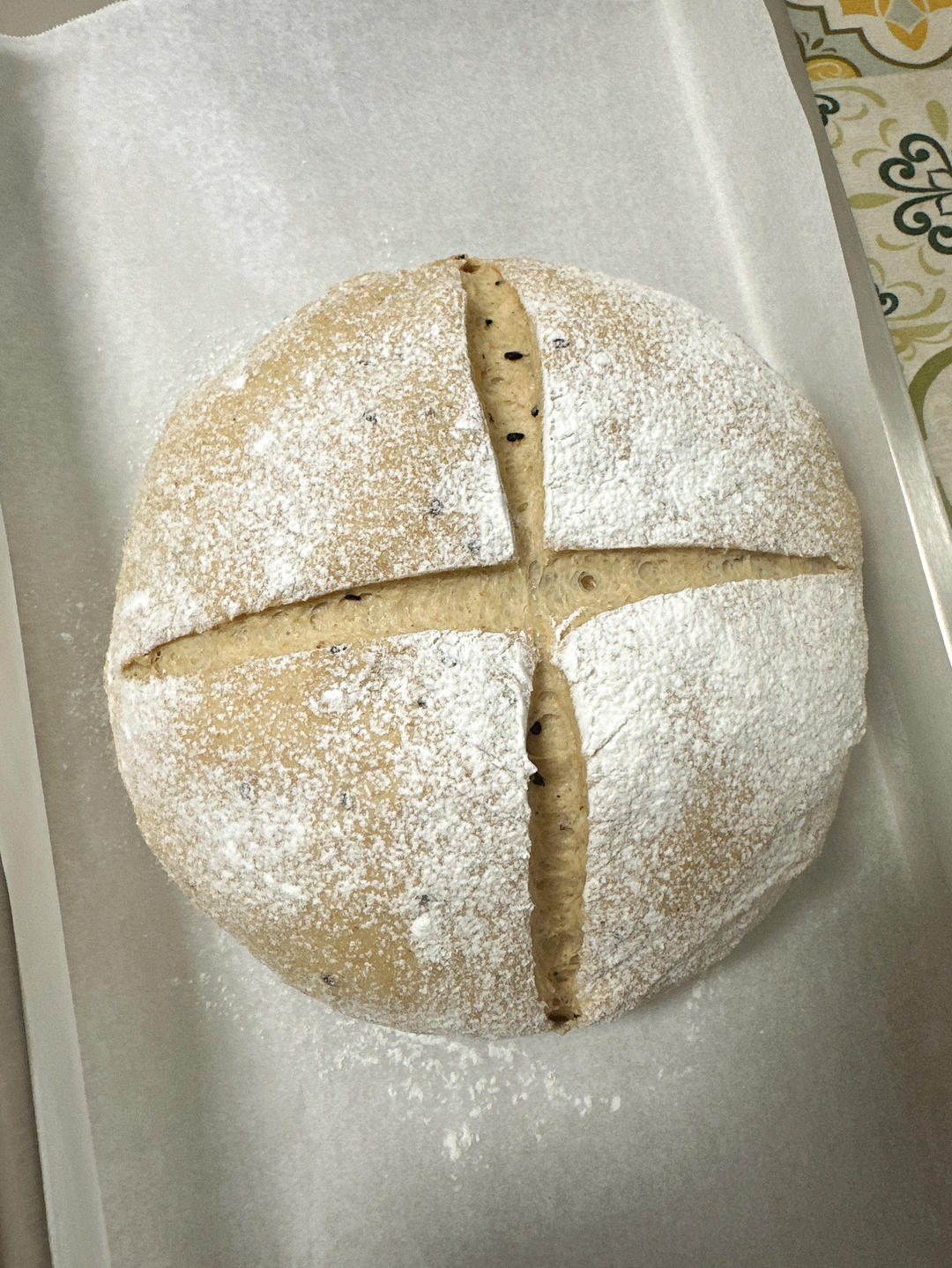 免揉💯无糖无油全麦欧包㊙️健康主食 越吃越香