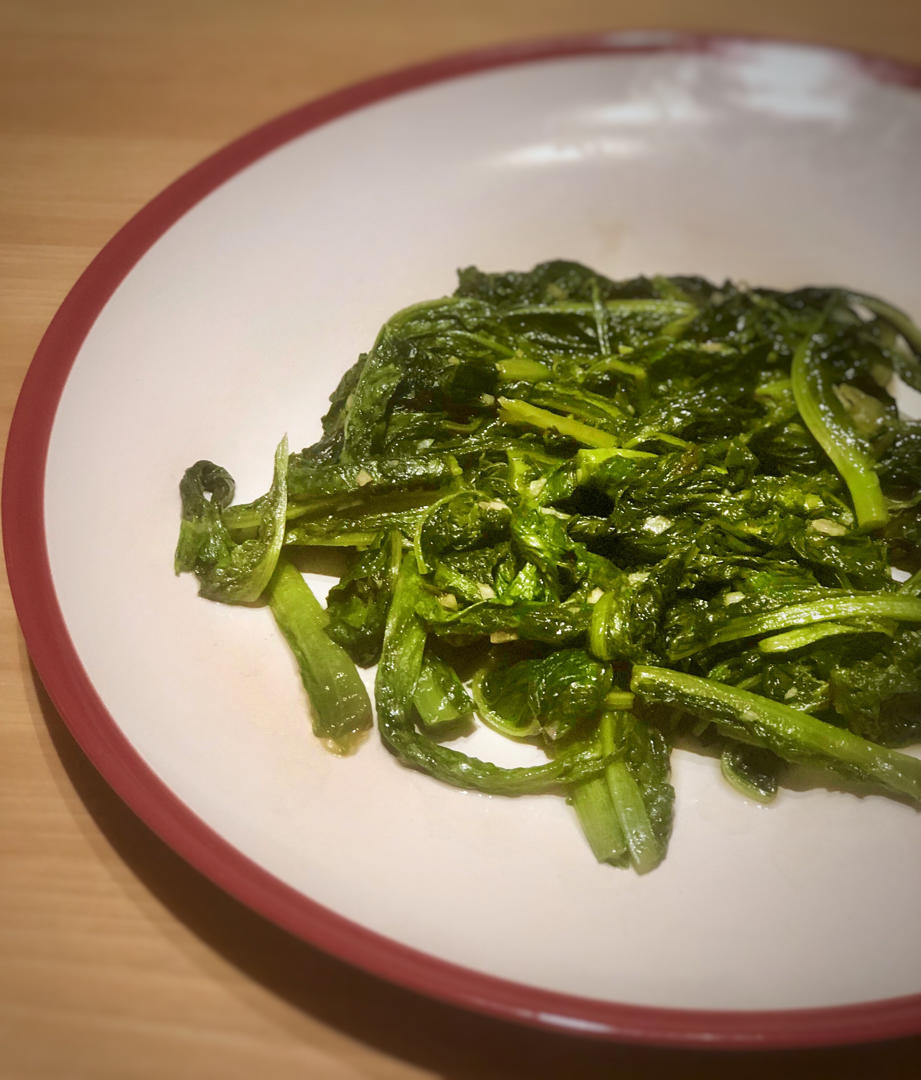 蒜蓉莴苣叶（莴苣尖）