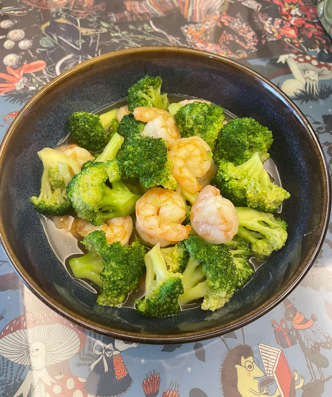 西兰花炒虾仁🍤