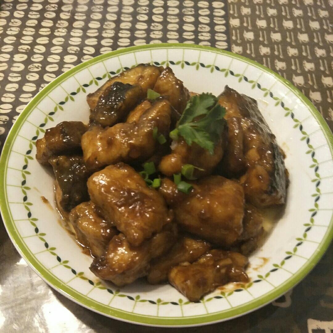 糖醋鱼（或肉）片