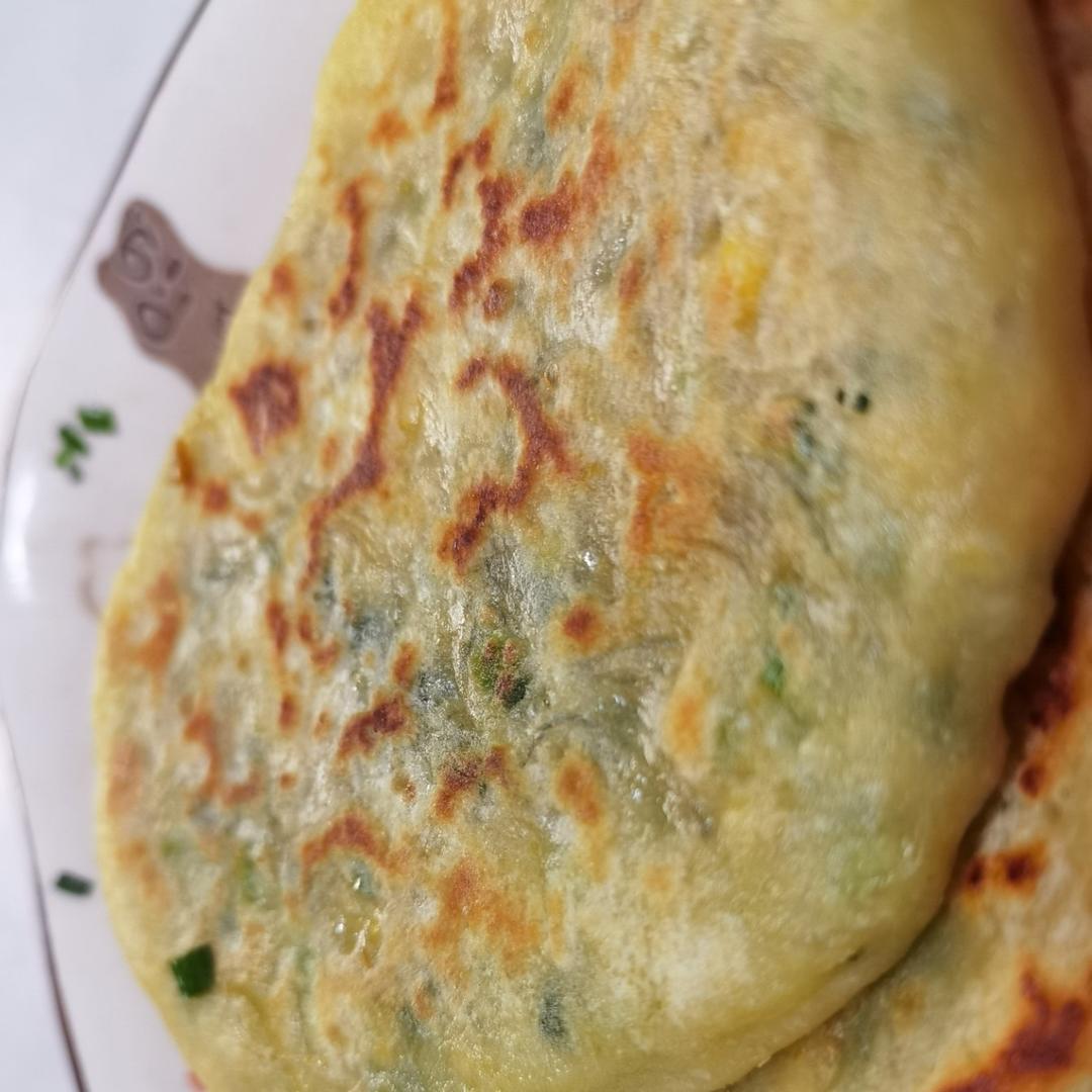 皮薄如纸的韭菜馅饼|免揉面法