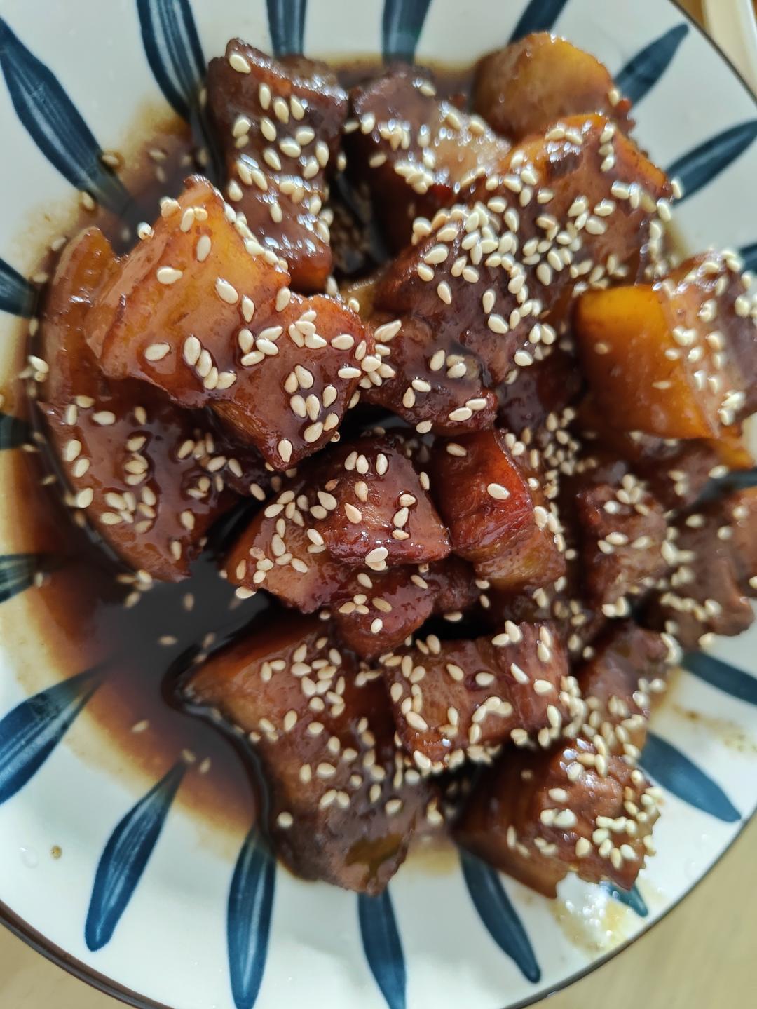 不焯水不放油的家常红烧肉