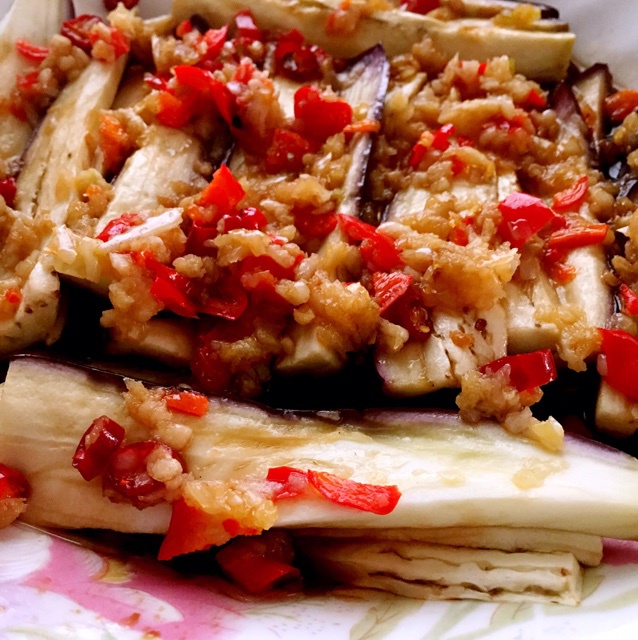 lee-eeeeeee做的蒜香茄条