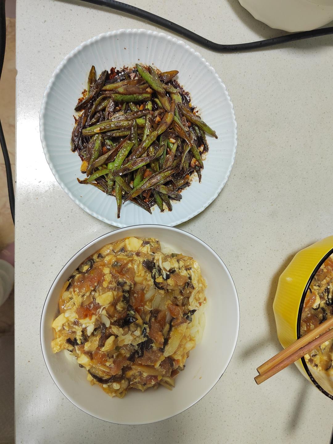 打卤面的卤（素）