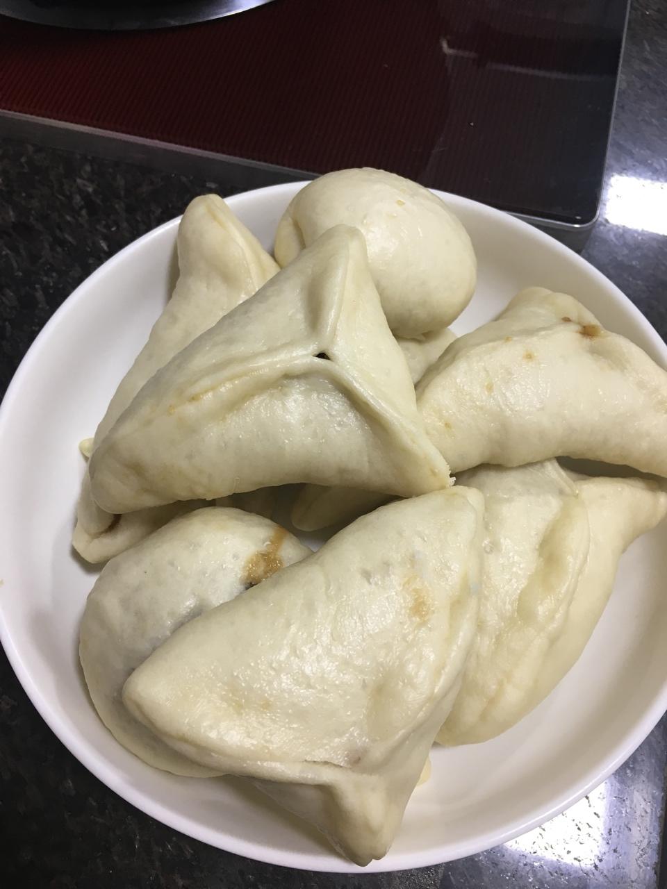 芝麻红糖三角包