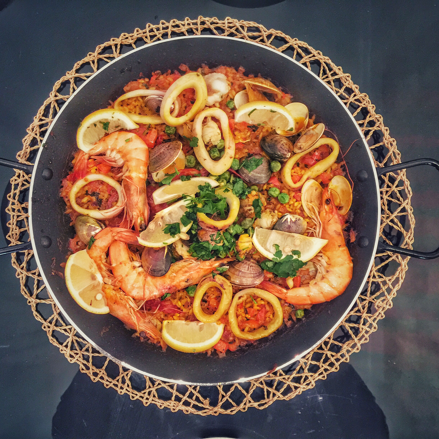 【曼食慢语】Seafood Paella 西班牙海鲜饭