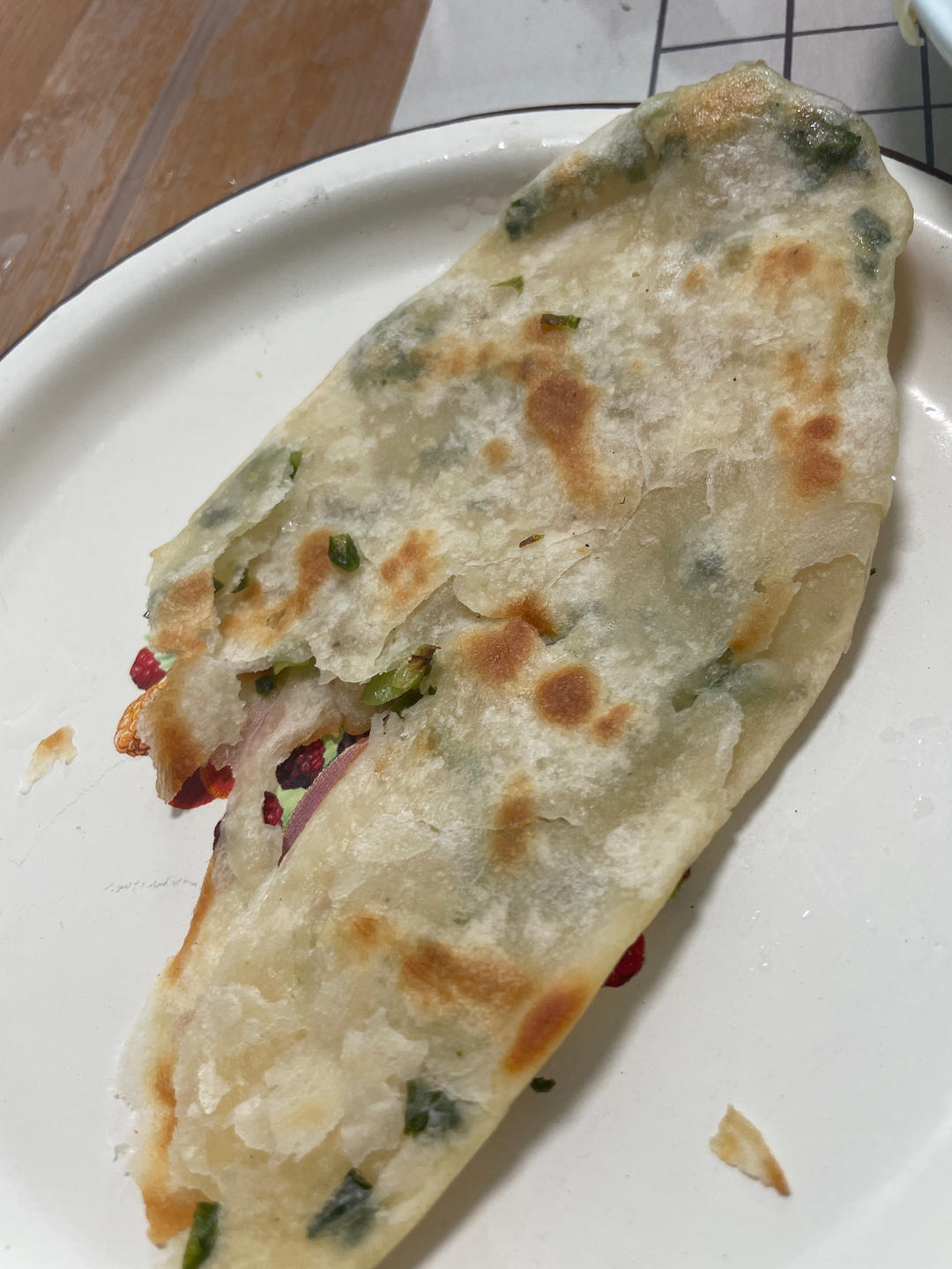 懒人版葱油饼