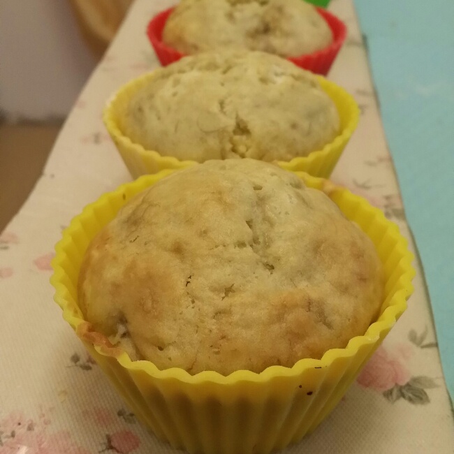 马芬 纸杯蛋糕cupcake香蕉松糕