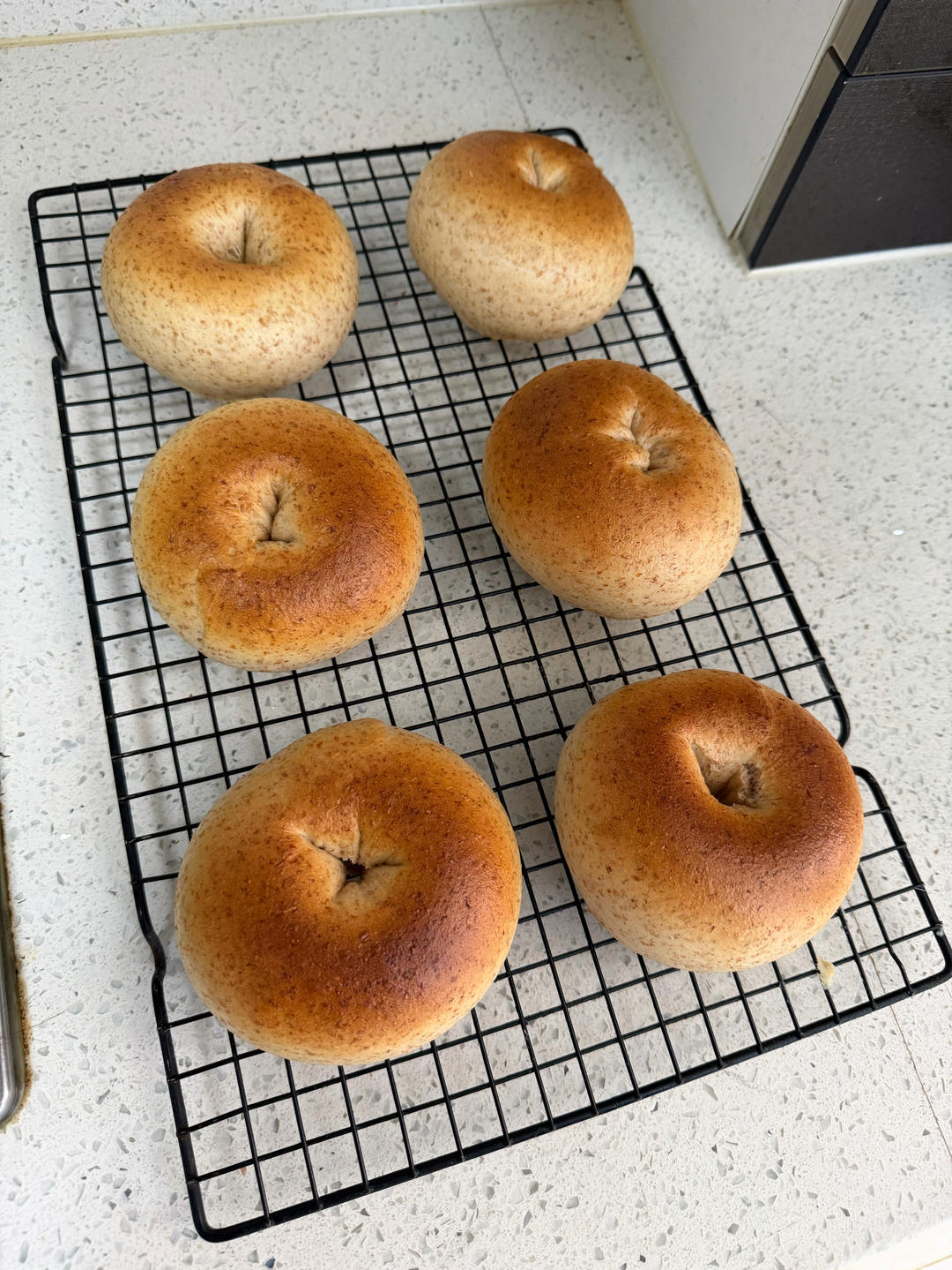 无油无糖，好吃又健康的全麦贝果