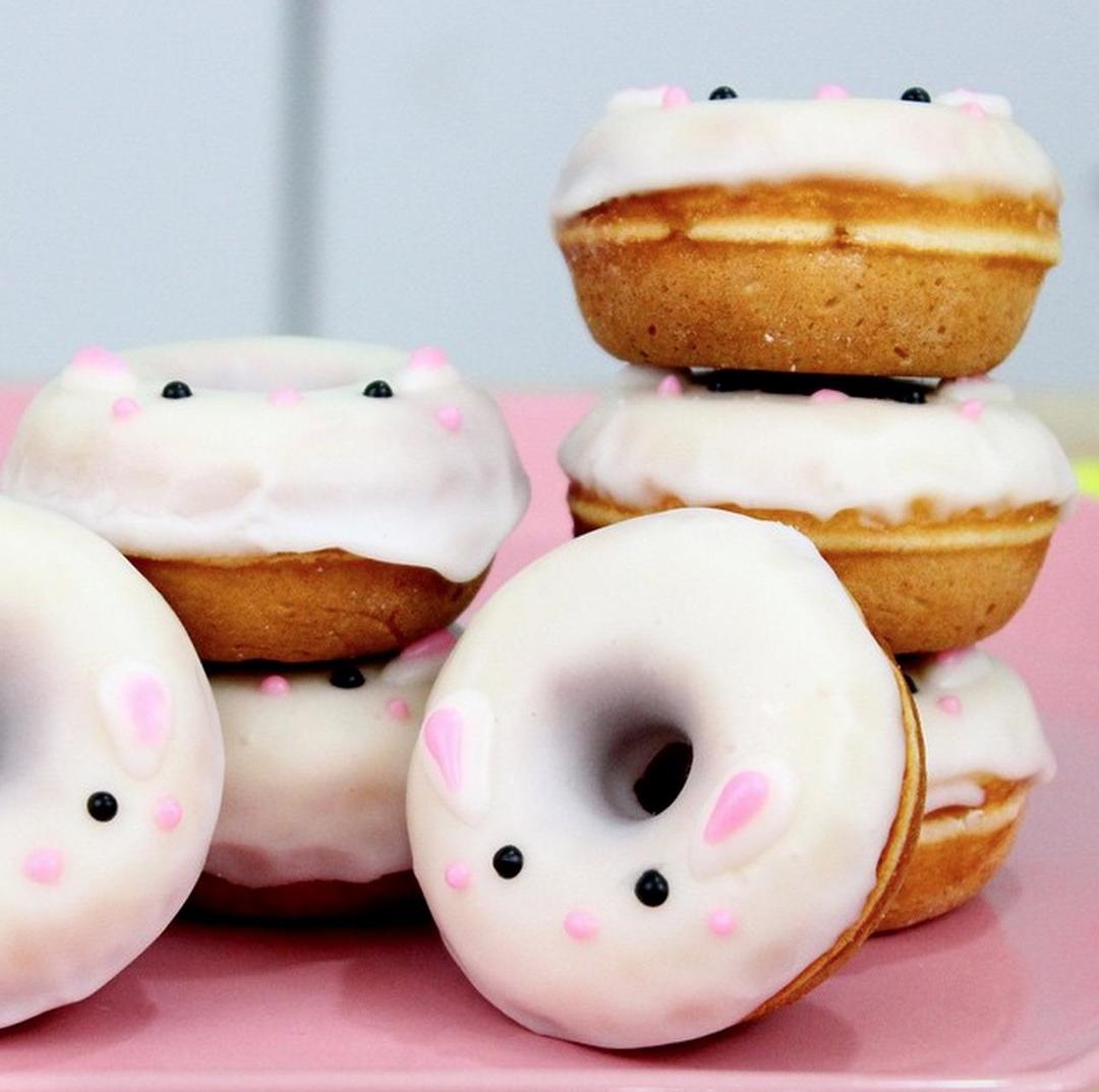 可爱非油炸甜甜圈-绒绒喜欢的食物的做法