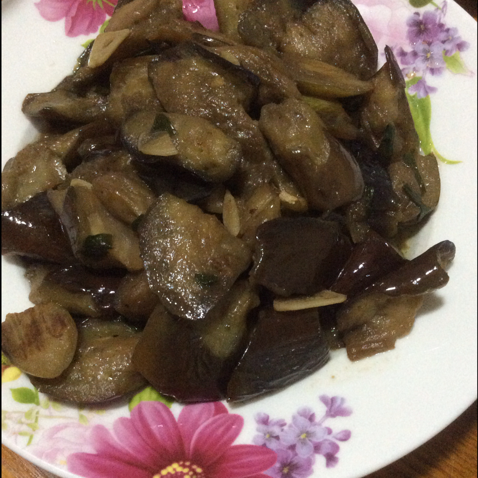 油焖茄子 Lite-fry Eggplant