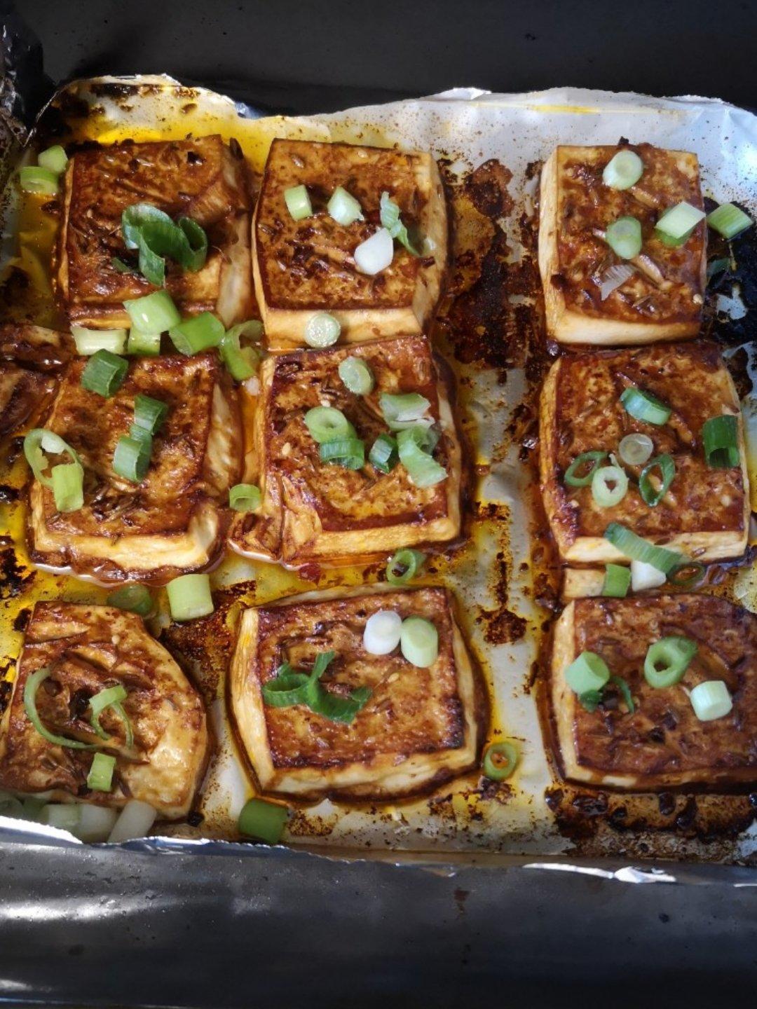 烤箱版的烤豆腐
