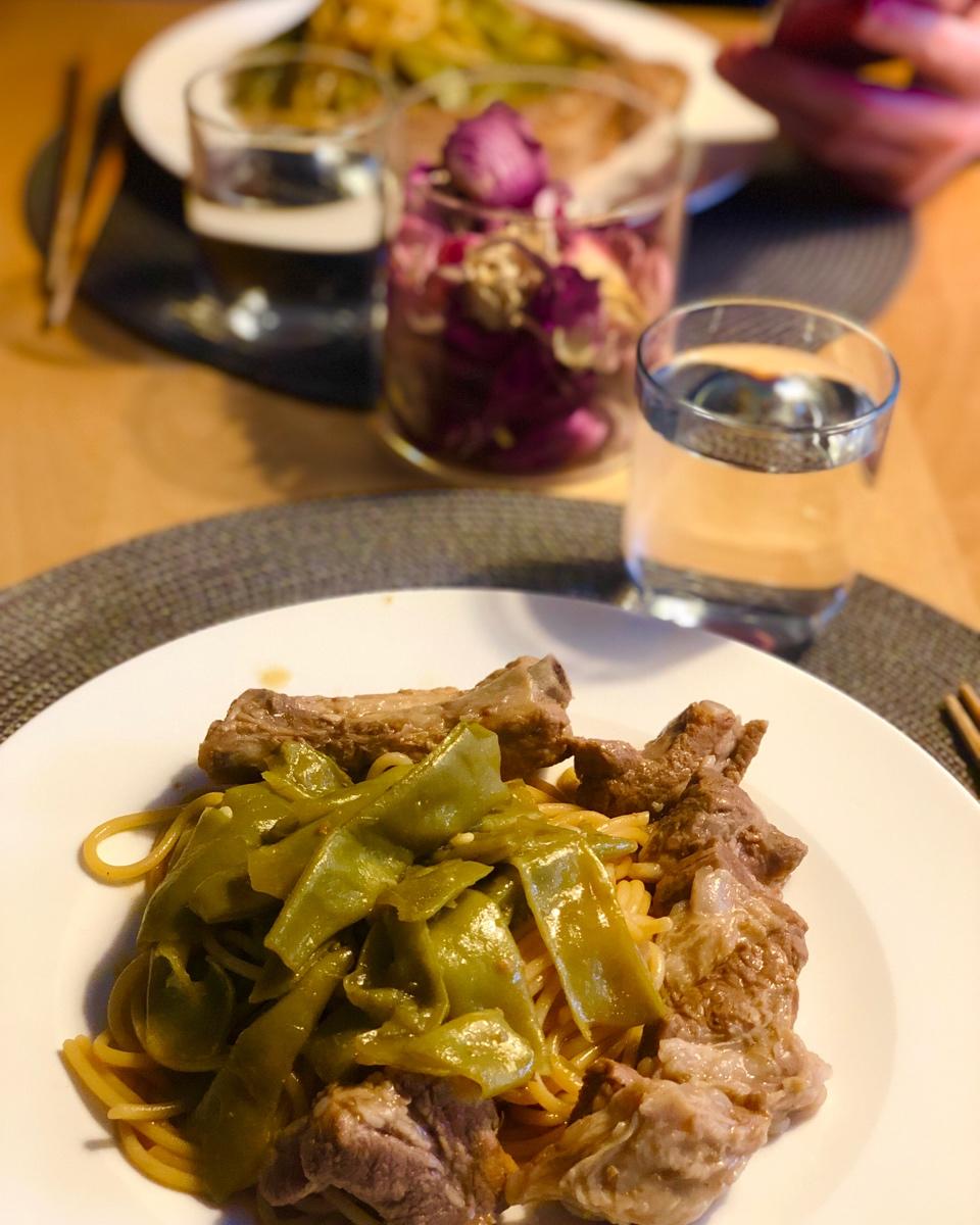 排骨炖豆角
