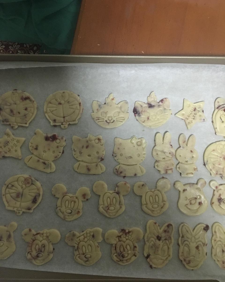 卡通黄油饼干